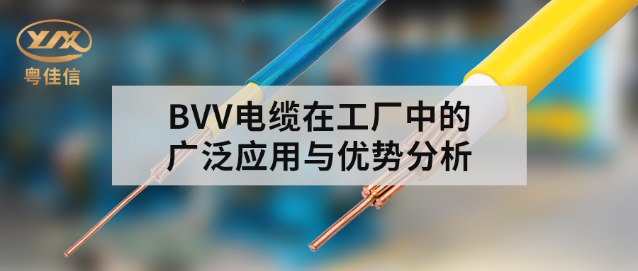 BVV電纜在工廠中的廣泛應用與優勢分析